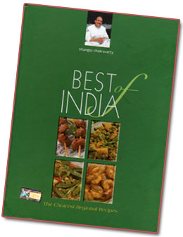 Dishes from Chef Chakravarty's Best of India
